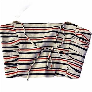 Zara Striped Crop Top